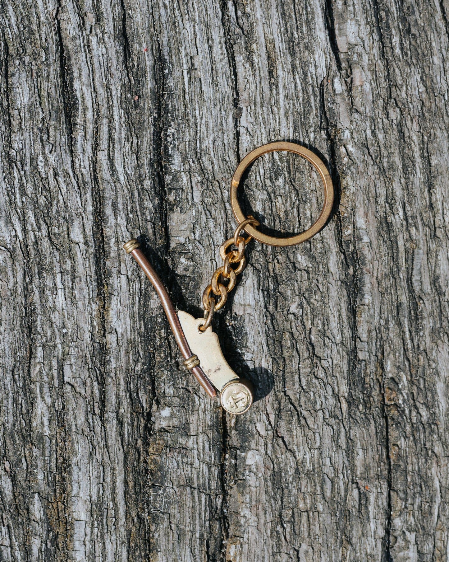 Nøglering i Messing