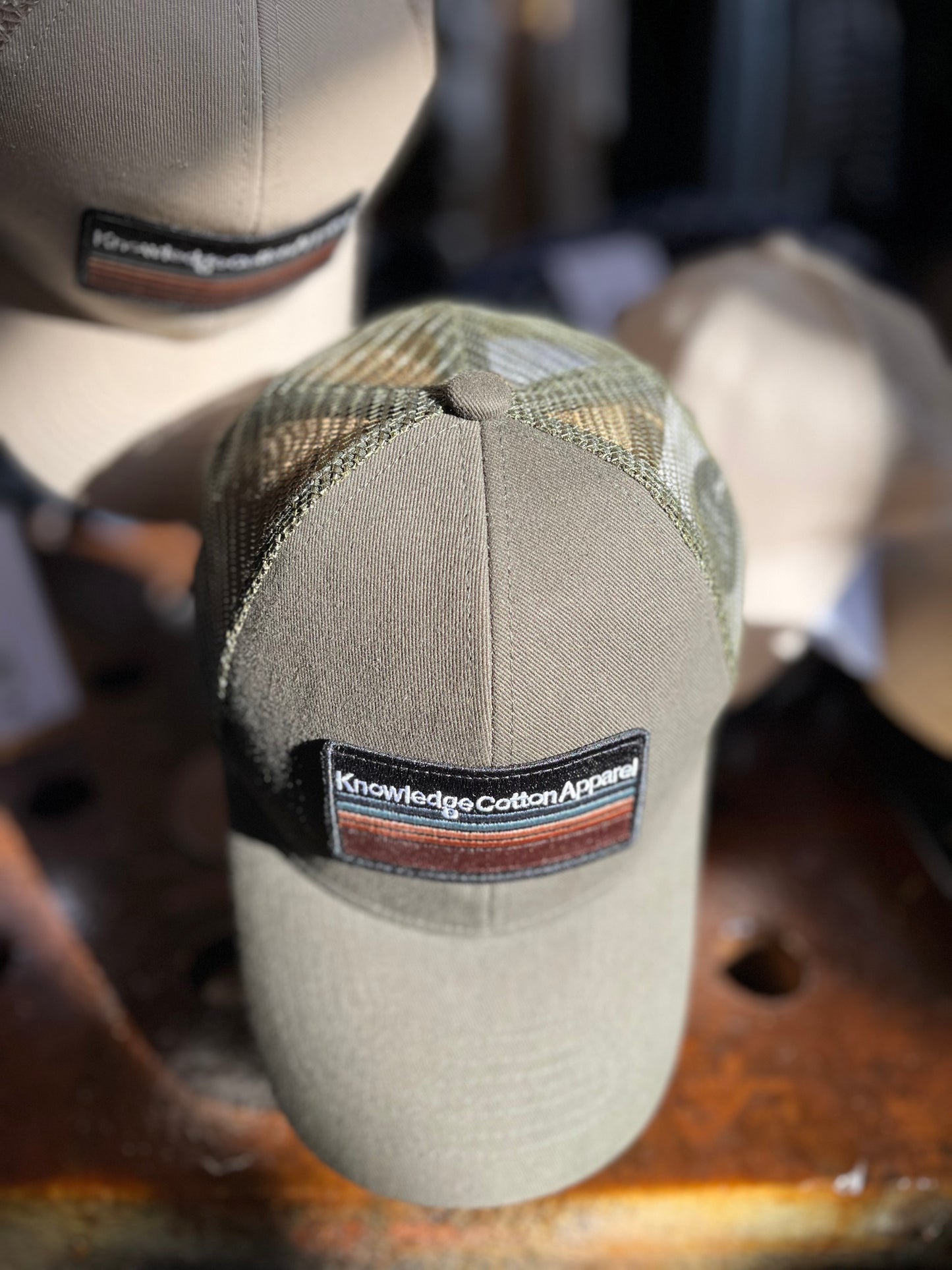 Cap i twill med badge logo KCA